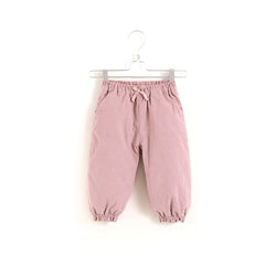 Girls Thermal Cotton Corduroy Pants