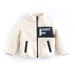 Street Boy Fleece-Lined Coat